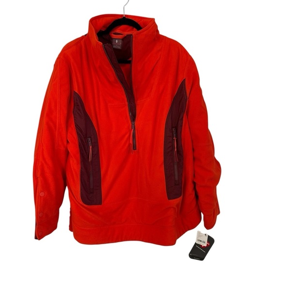 Free People Movement Women’s Climber Fleece Insulated 1/2 Zip Pullover Sz L NWT - Picture 1 of 11
